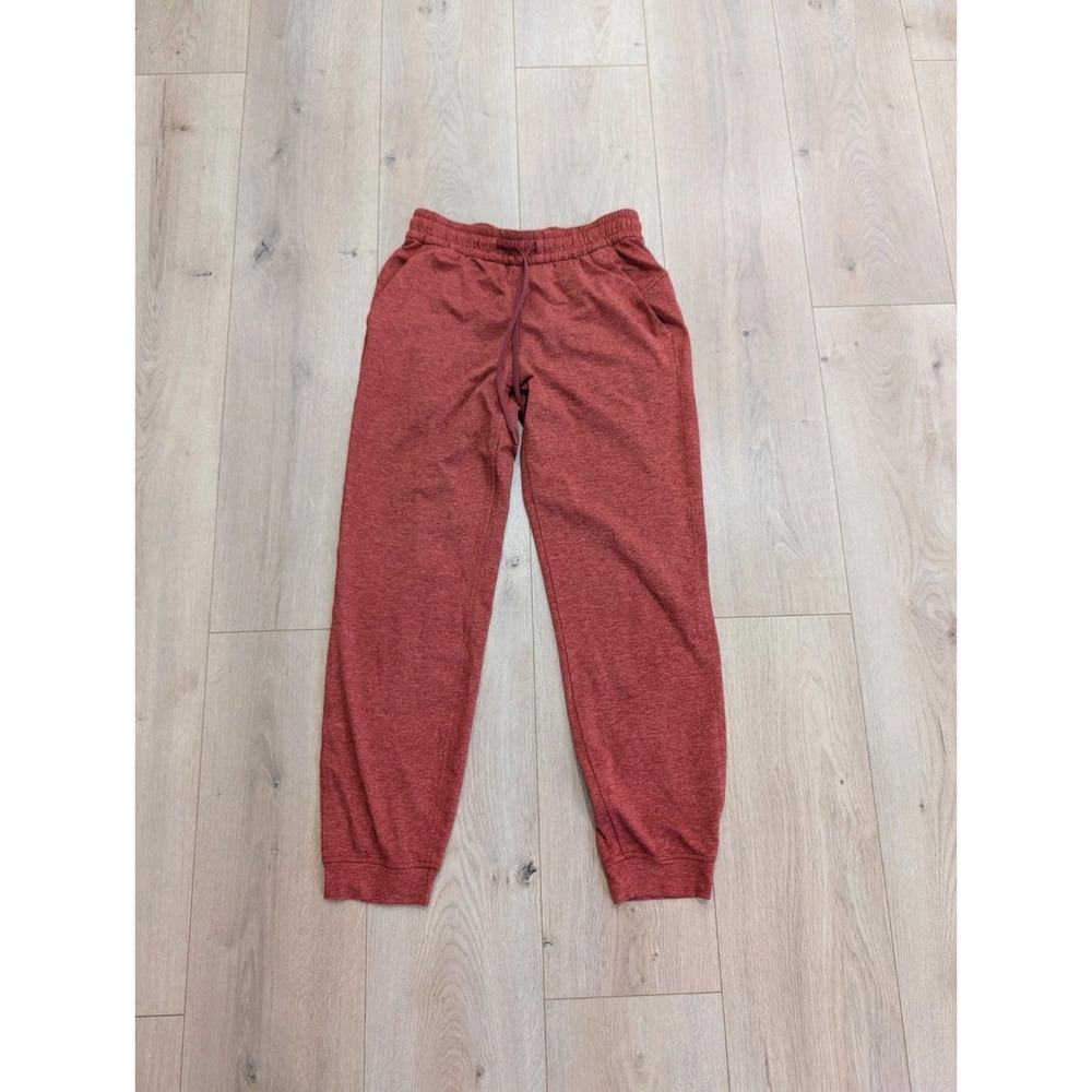 Lululemon Soft Jersey Classic-Fit Mid-Rise Jogger Heathered Terra Orange Size 2